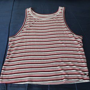 American Eagle Striped Tank Top